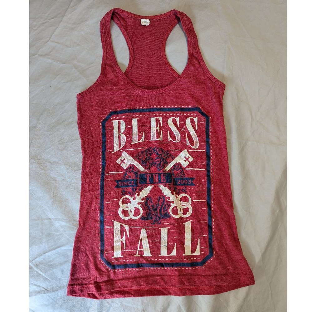 Blessthefall Band Tank Top Women S